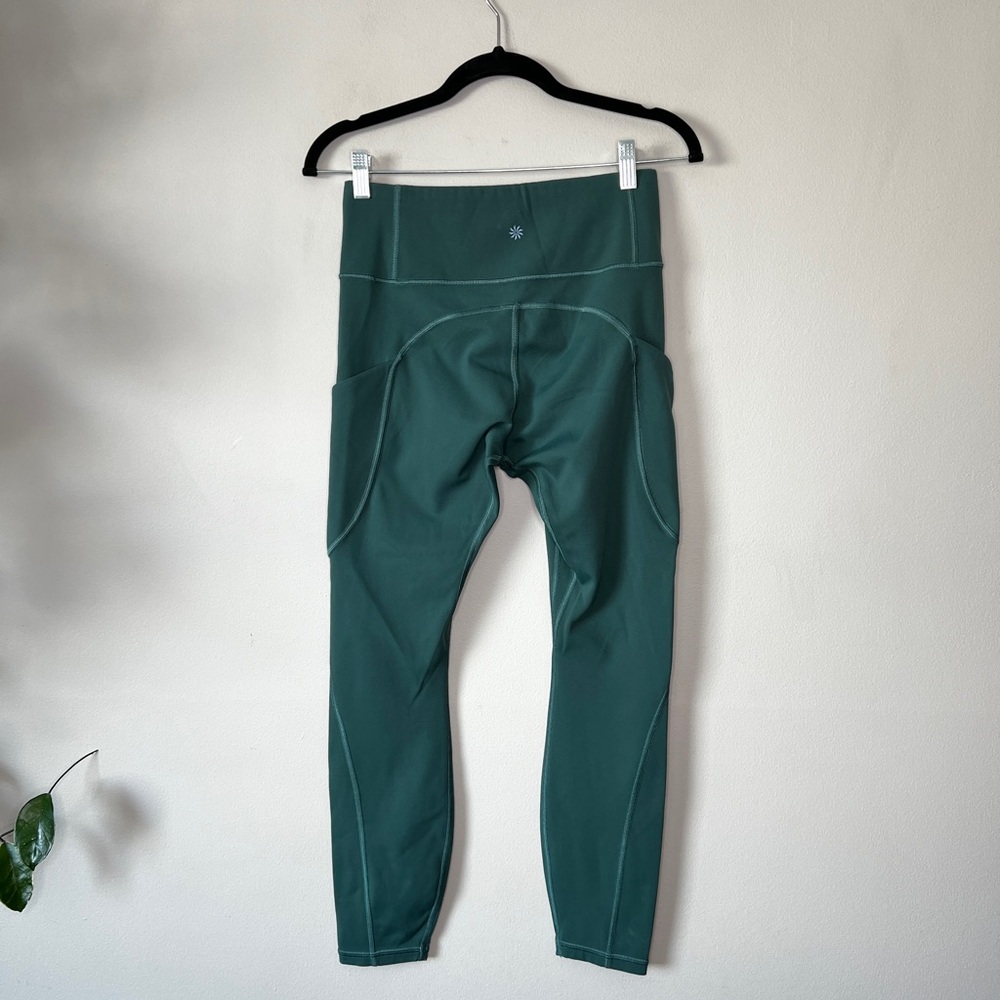 Athleta Up For Anything All In 7/8 Tight with pockets Green S - Picture 8 of 12